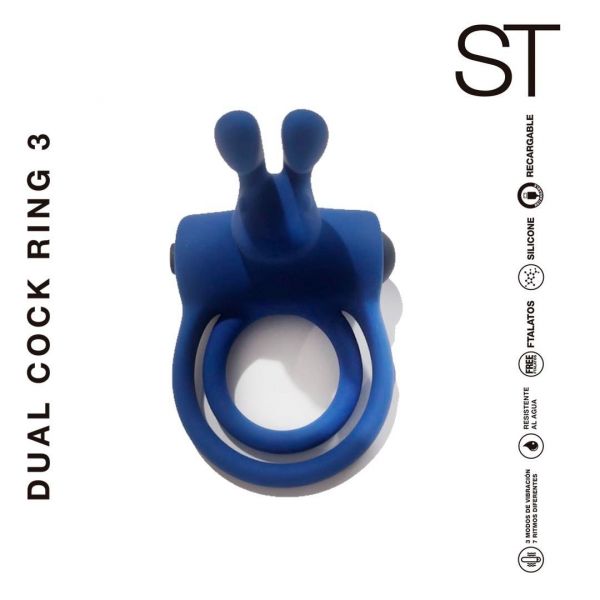 Ver más sobre Juguetes y accesorios DUAL COCK RING 3, Argentina