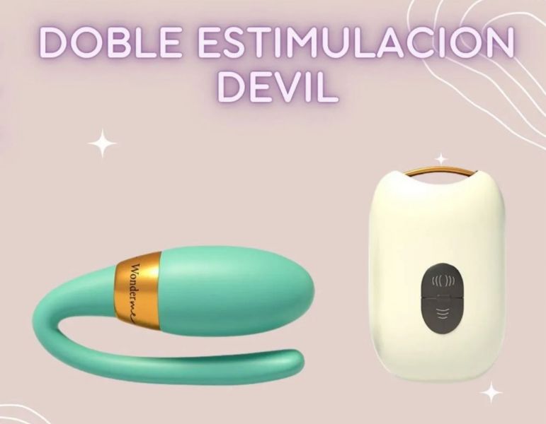 Ver más sobre Juguetes y accesorios DEVIL VIBRO DOBLE MANDO A DITANCIA, Argentina