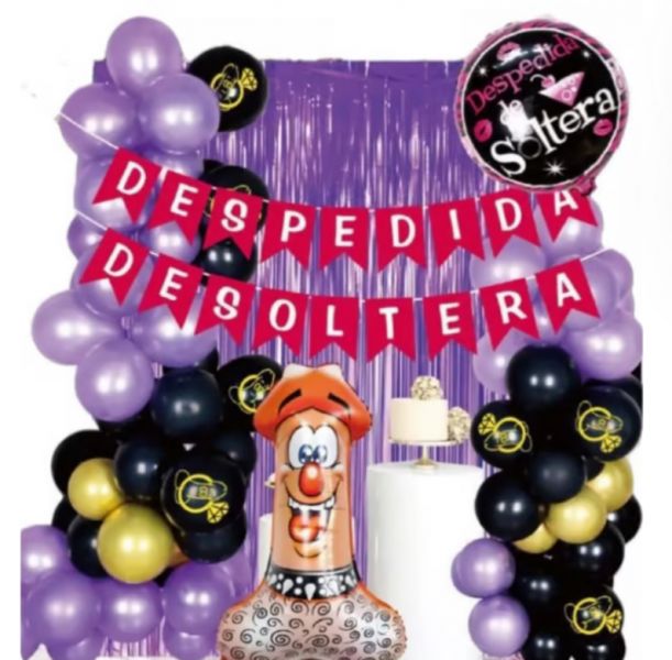 Ver más sobre Chascos p/ Despedidas SET DE DECORADO PARA DESPEDIDA DE SOLTERA, Argentina