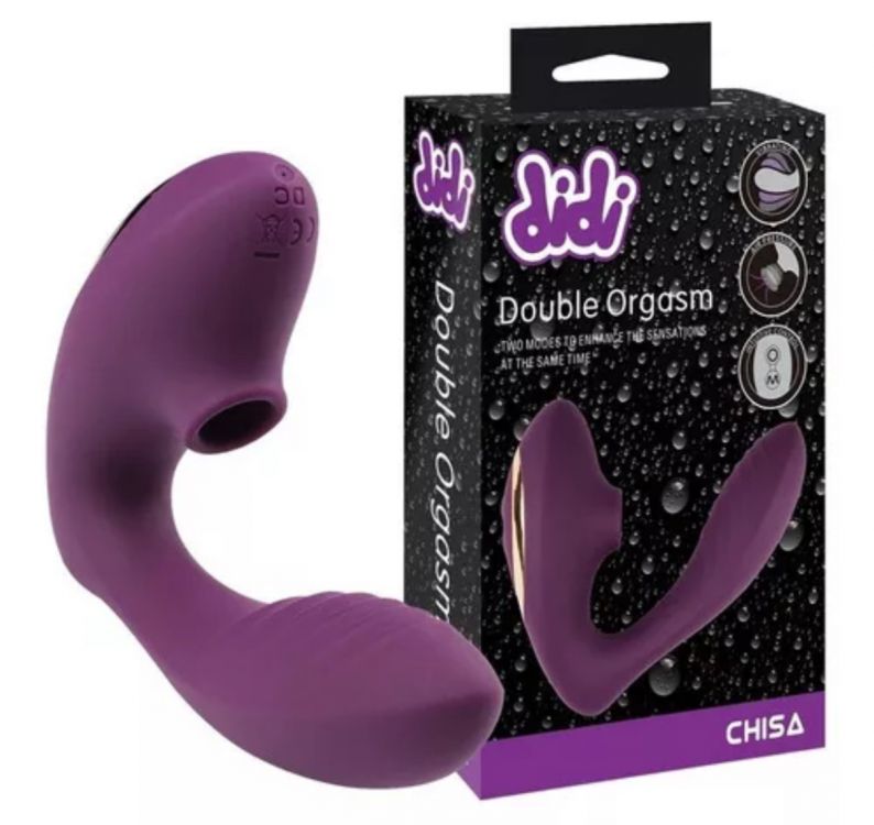 Ver más sobre Juguetes y accesorios DIDI DOUBLE ORGASMO succion + vaginal, Argentina