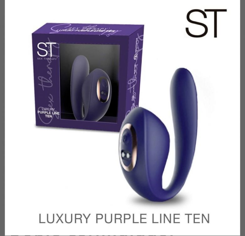 Ver más sobre Juguetes y accesorios Doble estimulador Luxury Purple Line Ten, Argentina