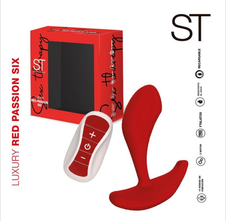 Ver más sobre Vibradores Vibrador prostatico RED PASSION SIX, Argentina