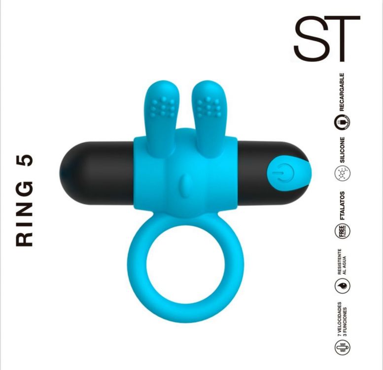 Ver más sobre Juguetes y accesorios ANILLO VIBRADOR RING 5, Argentina