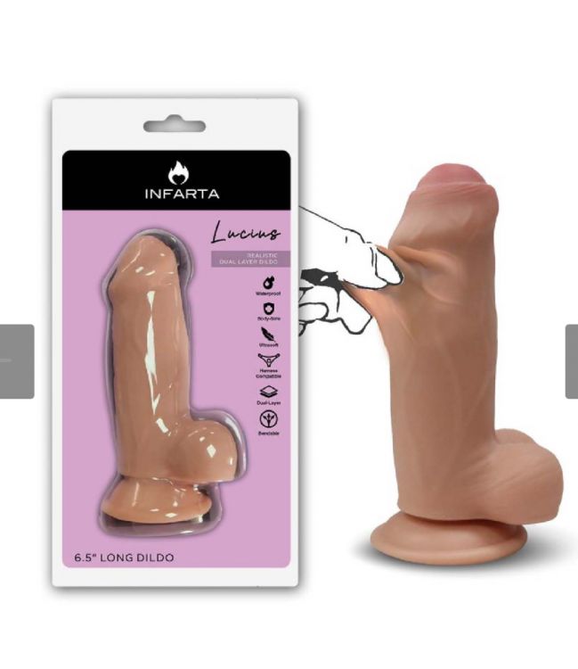Ver más sobre Consoladores Dildo Dual Layer Pellizcable Vertebrado Lucius, Argentina