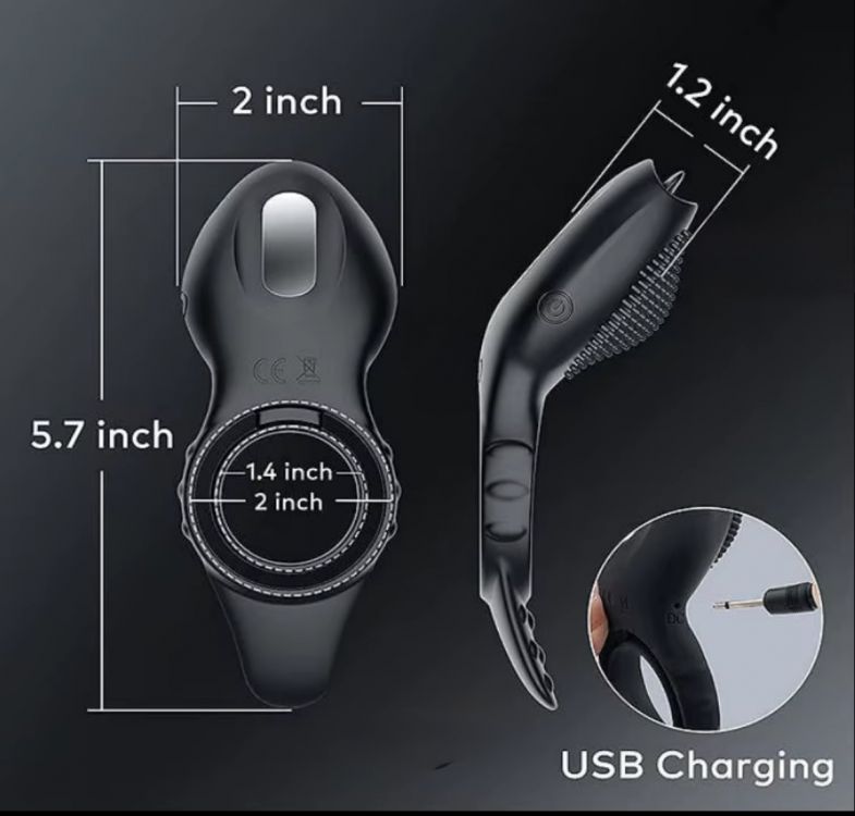 Ver más sobre Juguetes y accesorios NUEVO ANILLO PENIS RING LICKING VIBRACIÓNS, Argentina