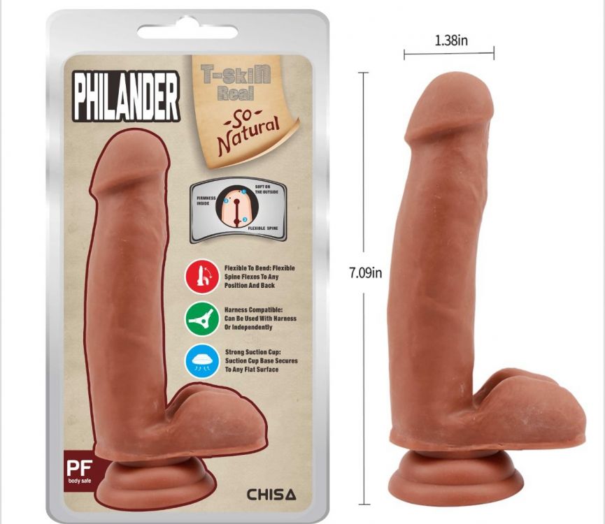 Ver más sobre Consoladores PHILANDER BROWN Real Skin, Argentina
