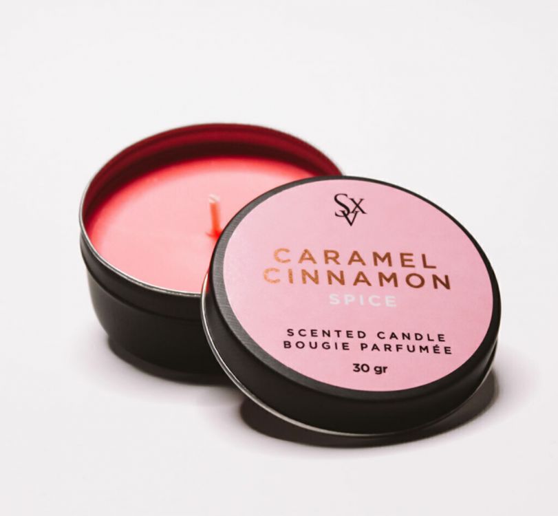 Ver más sobre Cosmética y geles Massage Candle Caramel Cinnamon - 30 grs, Argentina