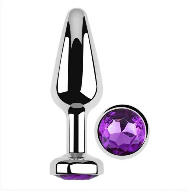 Ver más sobre Juguetes y accesorios Anal Plug Titan Metal Medium Dark Purple, Argentina