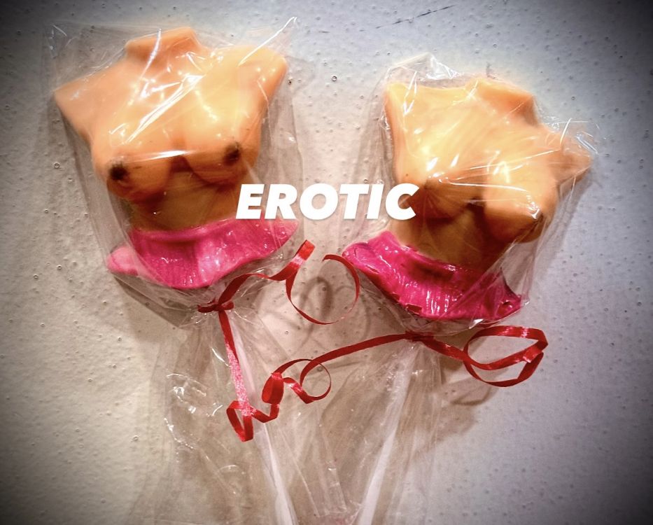 Ver más sobre Chascos p/ Despedidas CHUPETÍN CHOCOLATE TORSO FEMENINO, Argentina