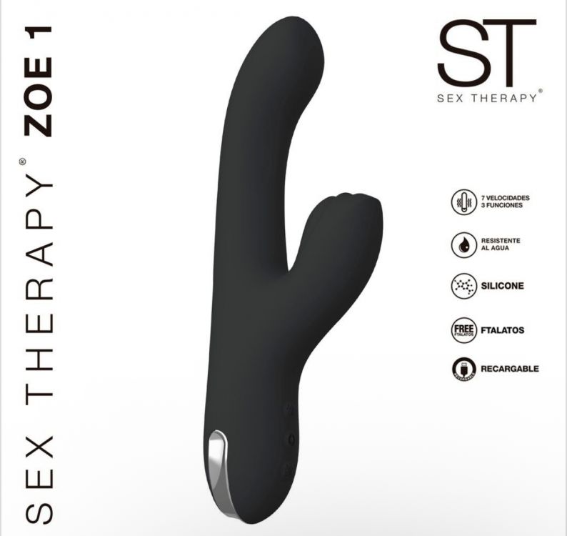 Ver más sobre Juguetes y accesorios Doble estimulador ZOE 1 Black, Argentina