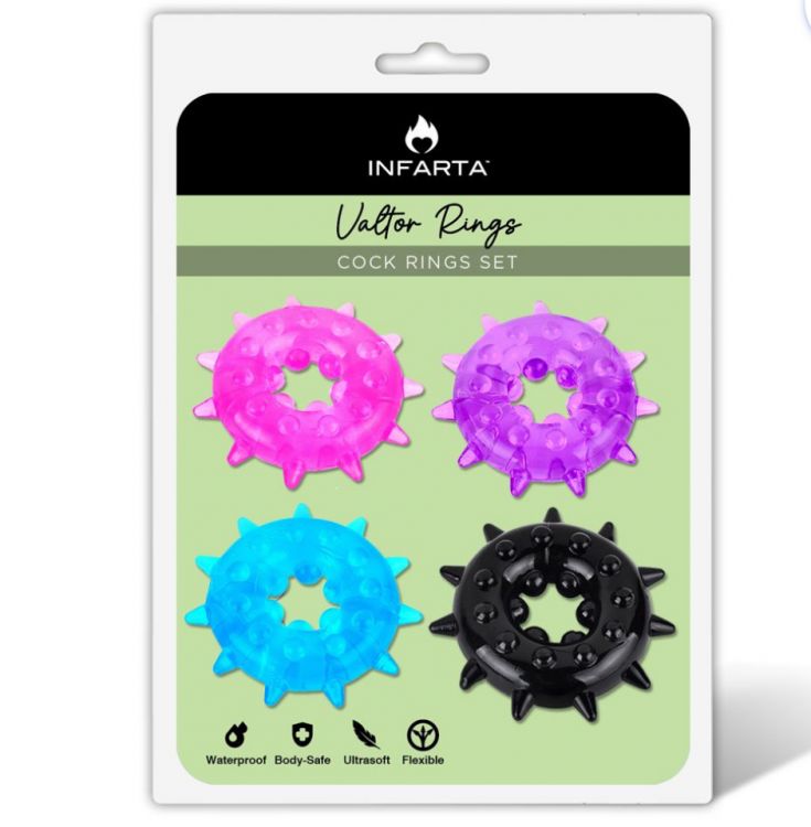 Ver más sobre Juguetes y accesorios Cock Rings Set Valtor Rings, Argentina
