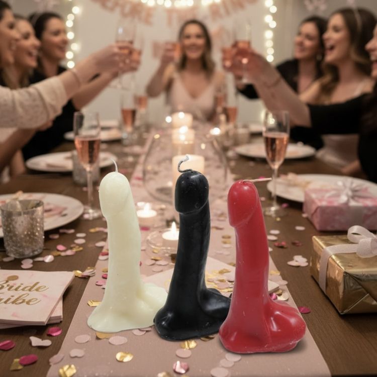 Ver más sobre Chascos p/ Despedidas VELA PENE GRANDE 18 x 4 cm, Argentina