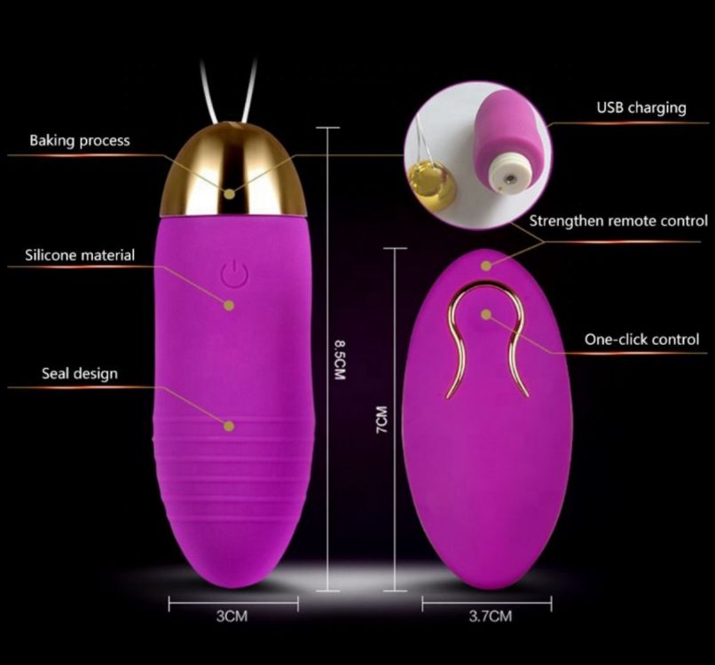 Ver más sobre Juguetes y accesorios Nuevo Huevo Vibrador Control Remoto Lane 2 Usb, Argentina