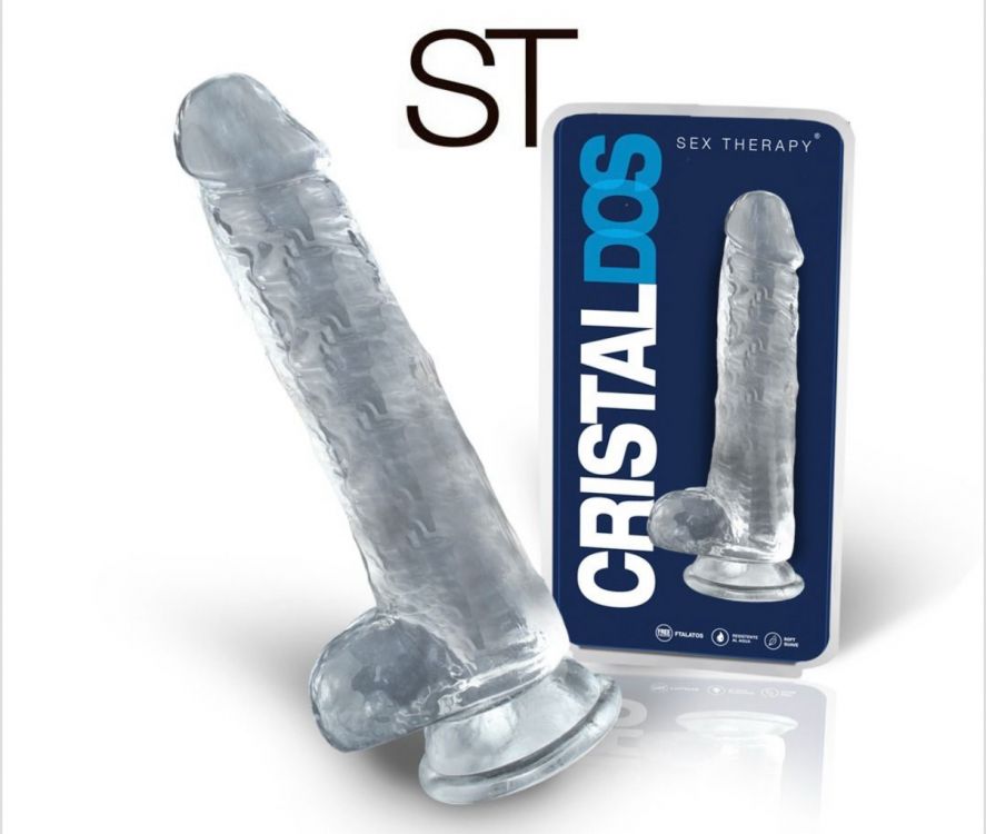 Ver más sobre Consoladores Nuevo Dildo transparente Cristal 2, Argentina