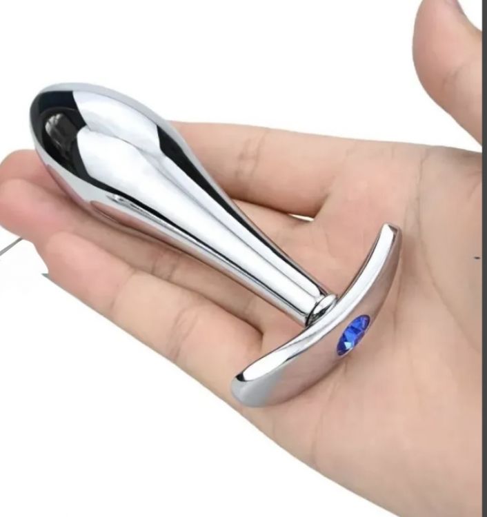 Ver más sobre Juguetes Plug Anal de Acero Inoxidable Diseño Ergonómico Cónico small, Argentina