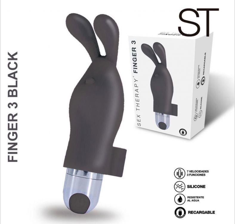Ver más sobre Vibradores Estimulador de clitoris FINGER 3 Black, Argentina