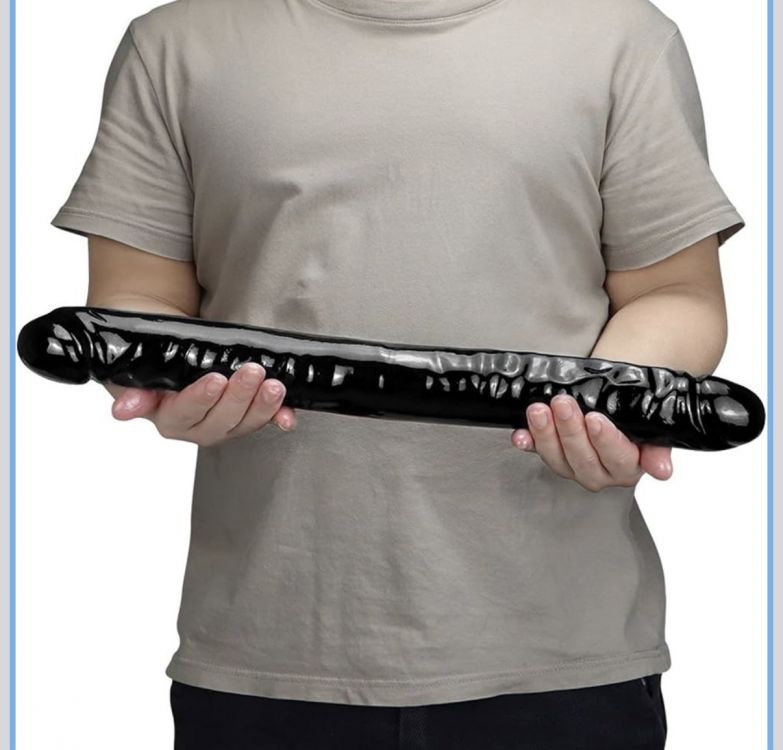 Ver más sobre Dildo y Más Consolador anal doble gigante negro, tapón anal flexible, juguete sexual for mujeres, hombres y parejas., Argentina