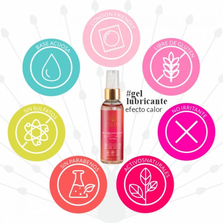 Ver más sobre Cosmética Íntima y Más Gel Lubricante Efecto Calor Calins Con Maca Base Acuosa Sin Tacc 75ml, Argentina