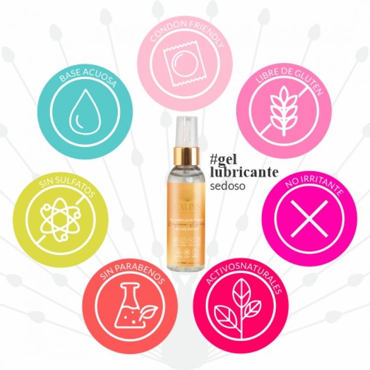 Ver más sobre Cosmética Íntima y Más Gel Lubricante Sedoso Calins L-Arginina - 75ml, Argentina