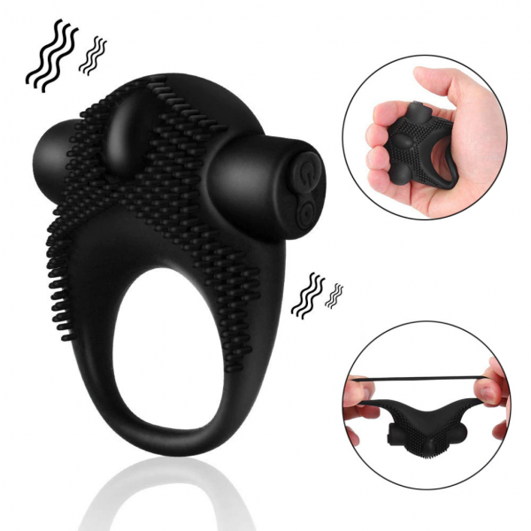Ver más sobre Juguetes y accesorios ANILLO VIBRADOR CON USB SILICONA PREMIUM, Argentina