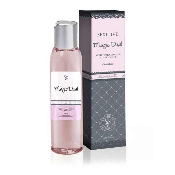 Ver más sobre Cosmética y geles MAGIC DUAL ACEITE Y GEL INTIMO (CHOCOLATE), Argentina
