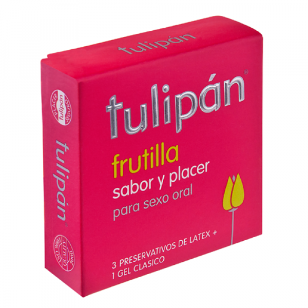 Ver más sobre Cosmética y geles PRESERVATIVO FRUTILLA, Argentina