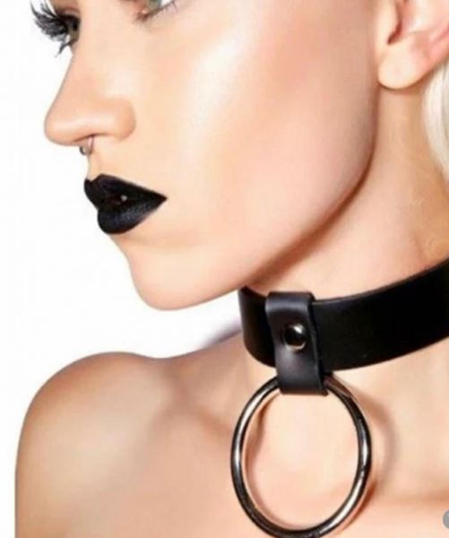 Ver más sobre Sado y bondage COLLAR CON ANILLO NIQUELADO, Argentina