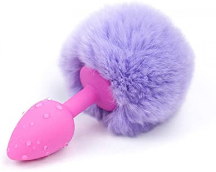 Ver más sobre Juguetes y accesorios PLUG ANAL SILICONA MEDICA ROSA Y POMPOM LILA, Argentina