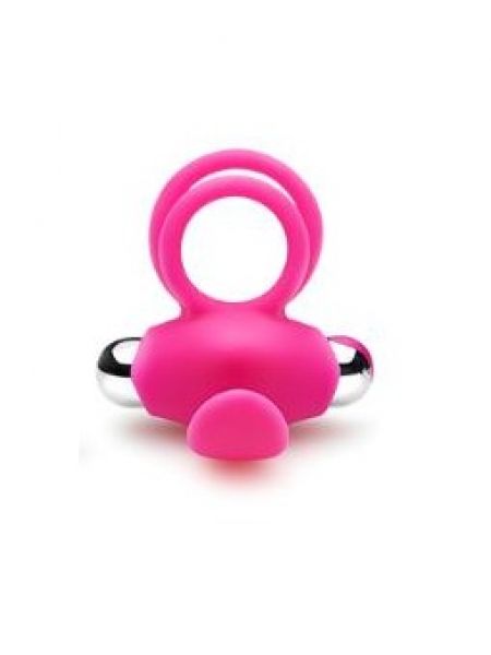 Ver más sobre Juguetes y accesorios ANILLO VIBRADOR DUAL COCK CON USB, Argentina