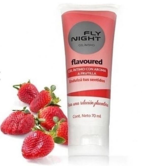 GEL COMESTIBLE FRUTILLA Fly NIght | Cosmética y geles | Geles lubricantes