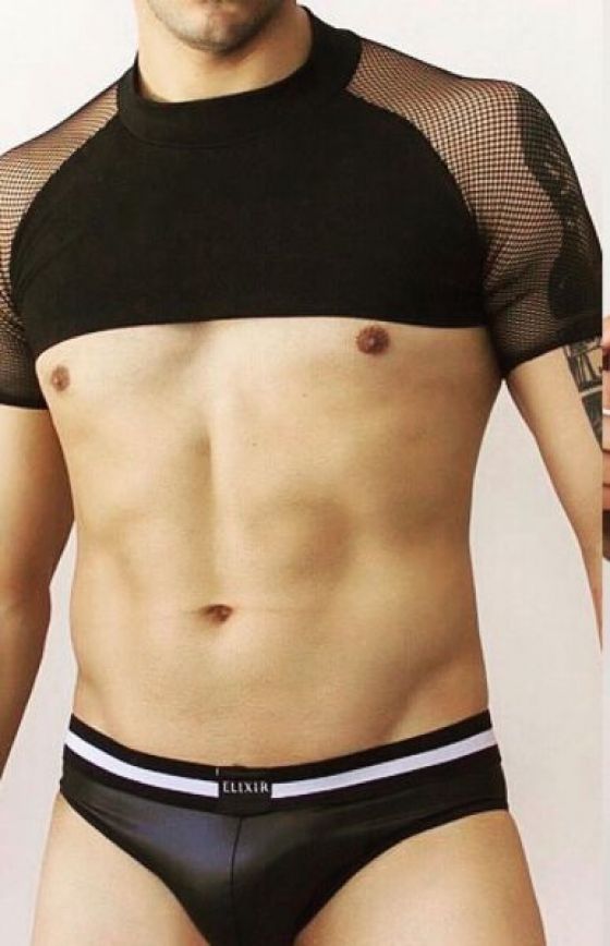 TOP MICROTUL (cod 303) | Lencería erótica | Slip - Boxers