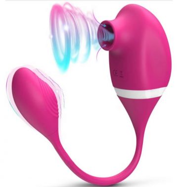 SUCCIÓN CLITORIAL + VIBRACIÓN VAGINAL | Juguetes y accesorios | Clítoris y punto G