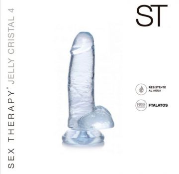 Jelly cristal 4 | Consoladores | Dildo con ventosa