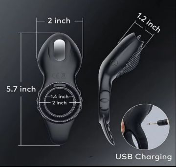 NUEVO ANILLO PENIS RING LICKING VIBRACIÓNS | Juguetes y accesorios | Anillos