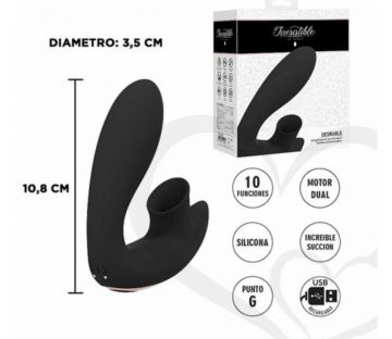 DESIRABLE SUCCION + VIBRO VAGINAL | Juguetes y accesorios | Clítoris y punto G