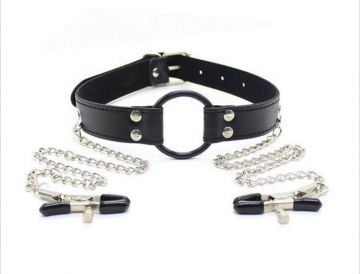 COLLAR y PEZONERAS | Sado y bondage | BDSM