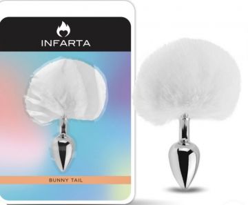 Anal Plug Bunny Metal Small White | Juguetes y accesorios | Anal