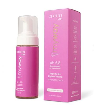 My Way Queen - Espuma de higiene Íntima pH 6,8 | Cosmética y geles | Aceites y escencias