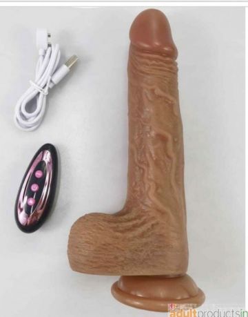 Dildo Vibrador realista con ventosa y mando a distancia | Dildo y Más | Dildo con ventosa