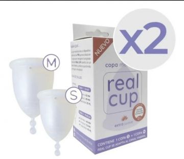 Copa Menstrual x 2 talles | Salud intima | HIGIENE ÍNTIMA