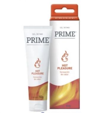 Lubricante Prime Hot Pleasure x50gr | Cosmética Íntima y Más | Geles lubricantes