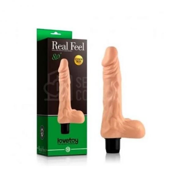 REAL FEEL CON TESTICULOS | Vibradores | Vibradores Piel